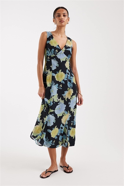 Платье Olydia из сетчатого материала с цветочным принтом артикул 154868162