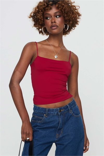 Топ-майка Elissa с квадратным вырезом и завязками на спине артикул 141415122