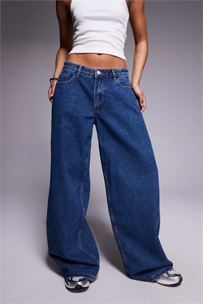 Джинсы Ramos с низкой посадкой и широкими брючинами артикул 146140497