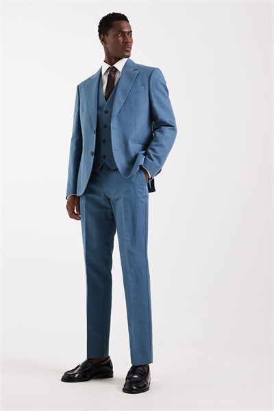 Брюки приталенного кроя артикул 152469517