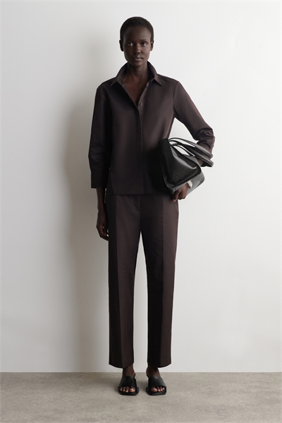 Брюки из хлопка с вышивкой артикул 1314329001