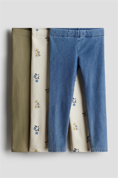 Леггинсы из хлопка 3 шт. артикул 1039254022