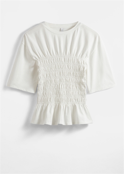 Футболка с вырезом с помпоном артикул 1221258002