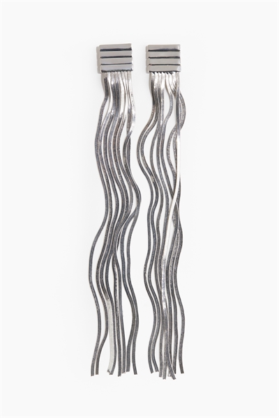 Серьги-цепочки 