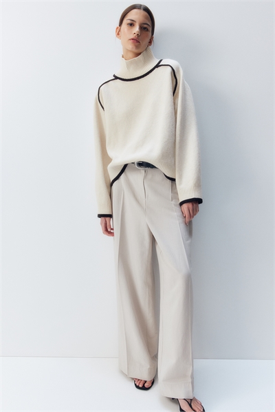 Джемпер с водолазкой артикул 1263713001