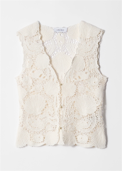 Жилетка кроше артикул 1277524001