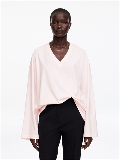 Футболка с V-образным вырезом артикул 1336516005