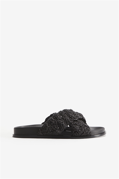 Сандалии с плетеными ремешками артикул 1221409002