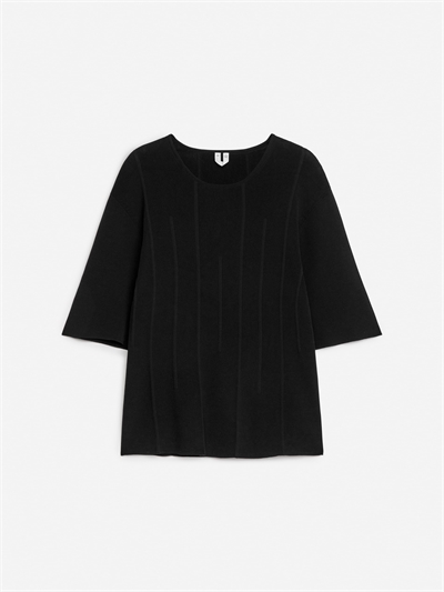 Топ с ребристой вязкой артикул 1233798001