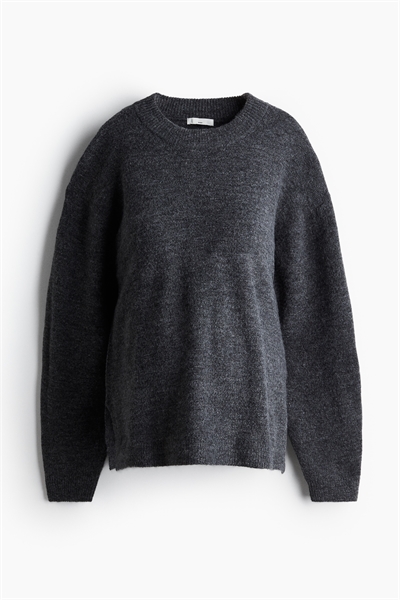 Джемпер с разрезом на груди MAMA артикул 1241141003