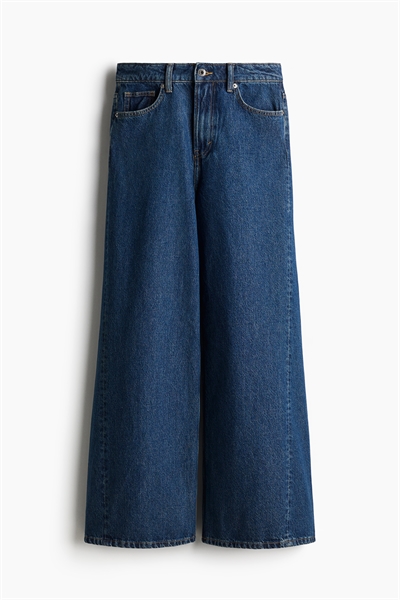 Суперширокие высокие джинсы артикул 1252692003