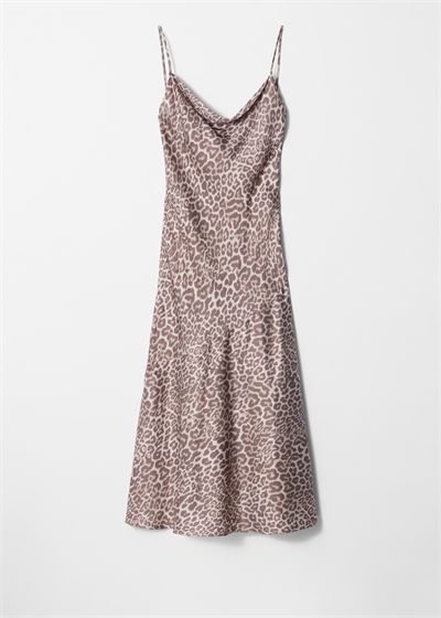 Платье-слип миди из атласа артикул 1267042004