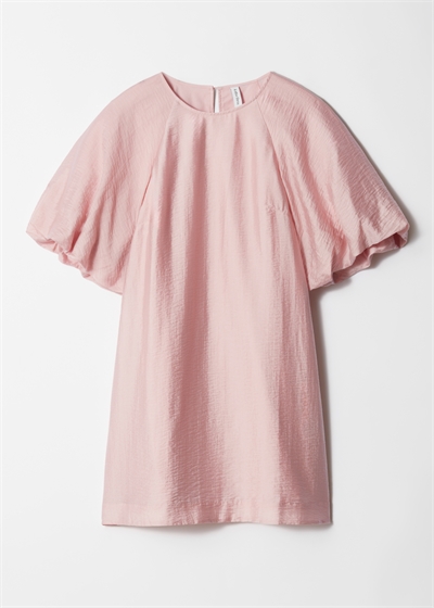 Мини-платье с пышными рукавами артикул 1271097002