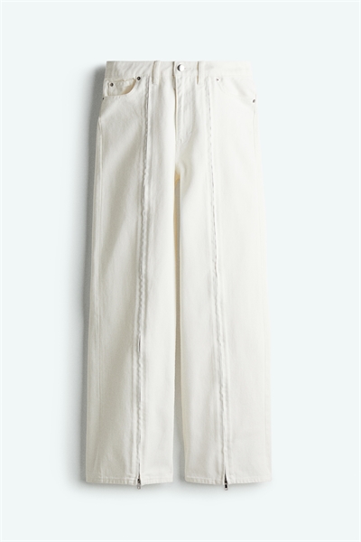 Джинсы на молнии артикул 1281149001