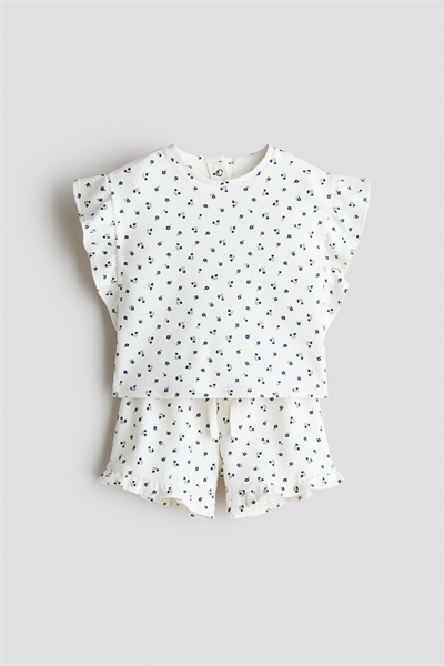 2-предметный комплект из хлопка с узором артикул 1320120001