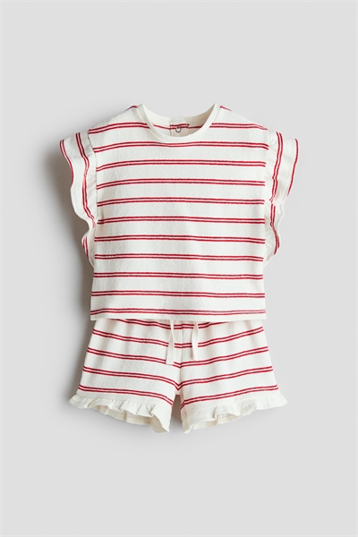 2-предметный комплект из хлопка с узором артикул 1320120003