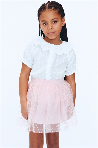 Юбка из блестящего тюля артикул 1320637005