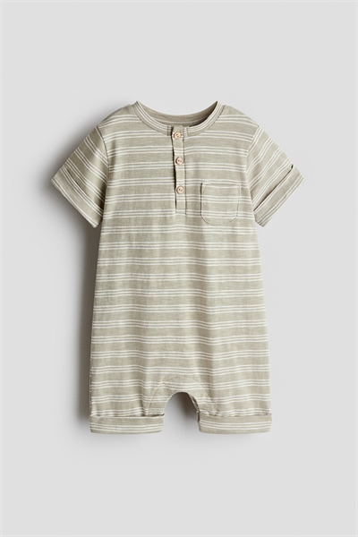 Хлопковый комбинезон с принтом артикул 1320936002