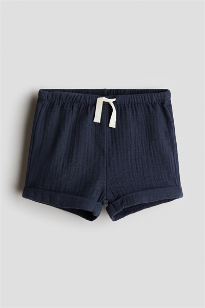 Шорты из хлопкового муслина артикул 1323622002