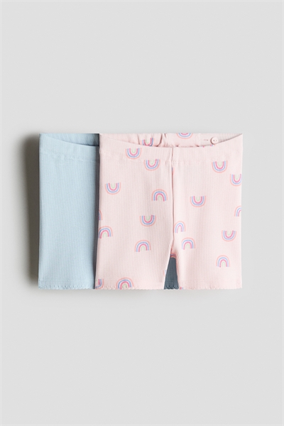 Велосипедные шорты в рубчик, 2 штуки артикул 1327059002