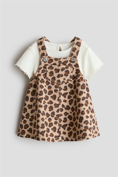 Комплект из 2 предметов: платье-сарафан и топ артикул 1328541003