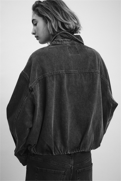 Джинсовая куртка оверсайз артикул 1330978002