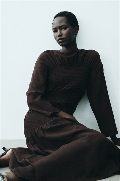 Платье со сборками артикул 1333210001