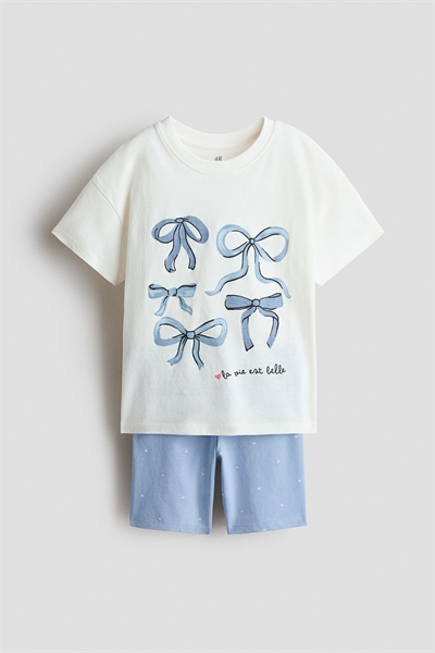 Комплект из 2 предметов из хлопкового джерси артикул 1334795003