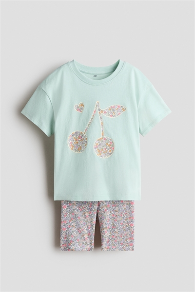 Комплект из 2 предметов из хлопкового джерси артикул 1334795004