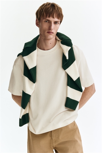 Футболка свободного кроя в стиле бокси артикул 1336314002