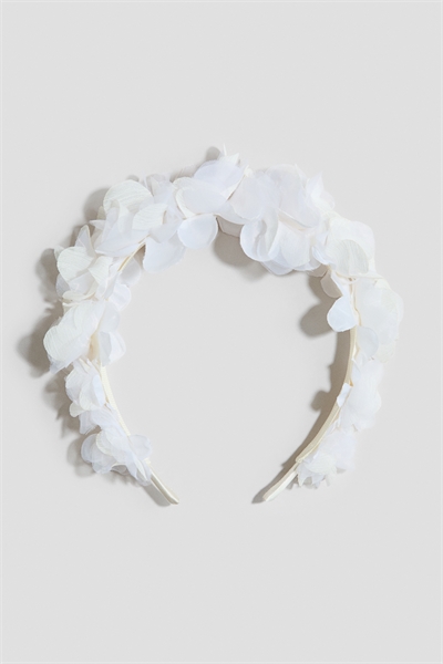 Флоральная аппликация на ободке для волос артикул 1339922001