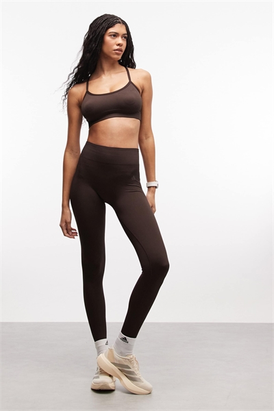 Трикотажные леггинсы adidas Training в полную длину артикул 152386192