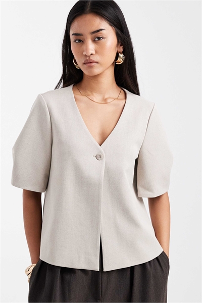 Блейзер с короткими рукавами-балонами co-ord артикул 153991982