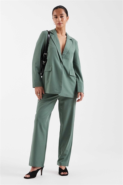 Свободный блейзер зеленого цвета артикул 153084205