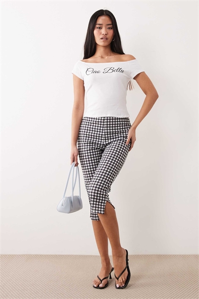 Леггинсы-капри из джерси артикул 156379338