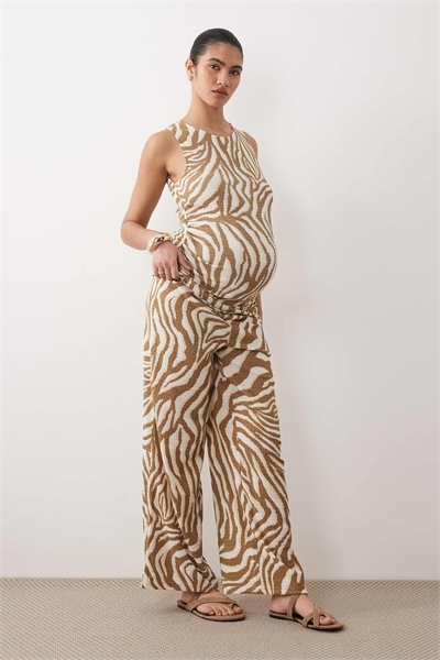 Топ из джерси без рукавов с рюшами co-ord артикул 153084221