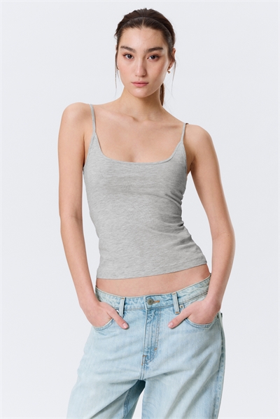 Топ с тонкими бретелями артикул 1326567003