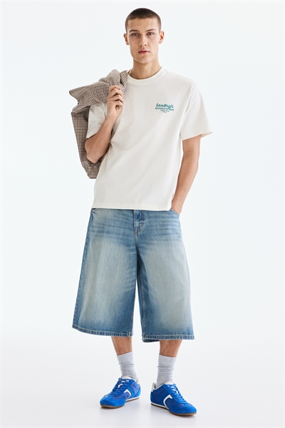 Футболка с принтом свободного кроя артикул 0967955177