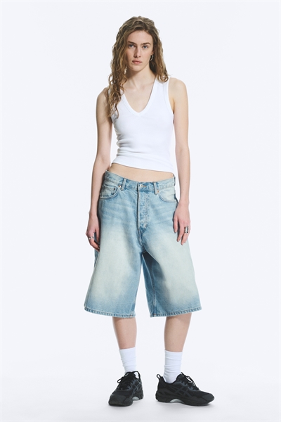 Джинсовые шорты Astro Mid Rise Loose Baggy артикул 1161941018