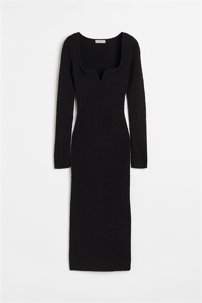 Платье из трикотажа букле артикул 1201814001