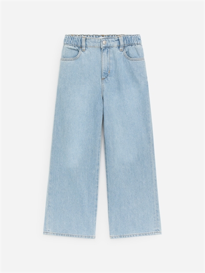 Широкие джинсовые брюки артикул 1215622024