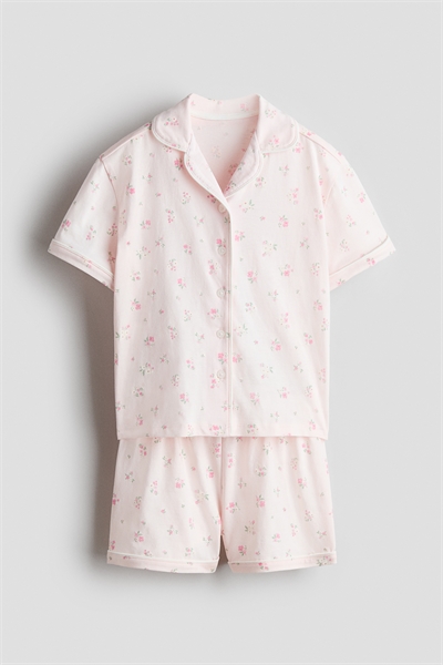 Пижама из узорчатого трикотажа артикул 1238044010