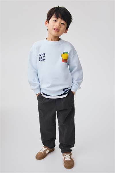 Брюки из хлопкового трикотажа артикул 1265442004