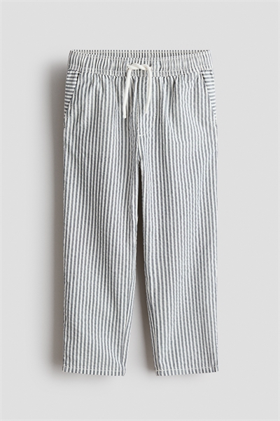 Брюки из хлопкового трикотажа артикул 1265442006