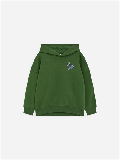 Толстовка с капюшоном из плотного материала артикул 1275414010