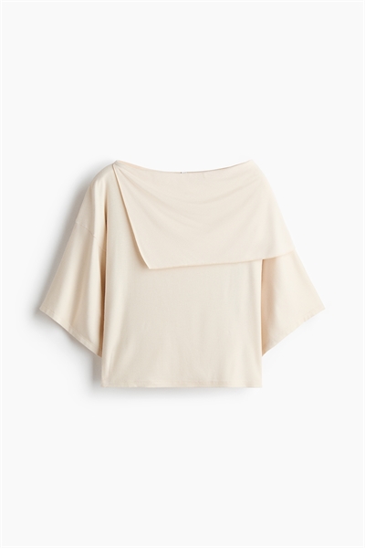 Топ из джерси с капюшоном артикул 1314277006