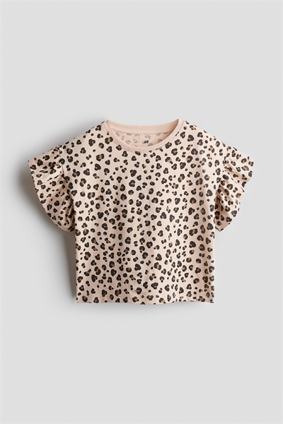 Топ с рукавами-крылышками артикул 1318438001