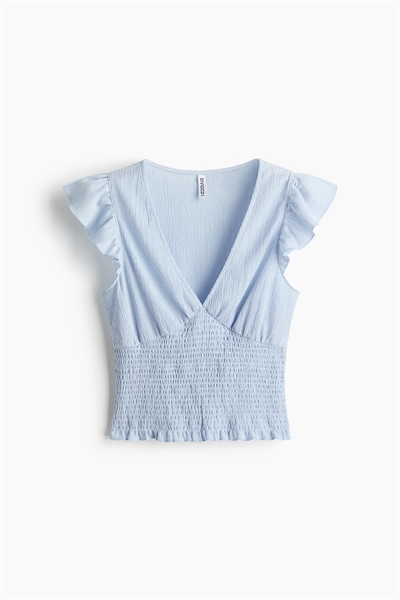 Топ из фактурного джерси артикул 1320196003