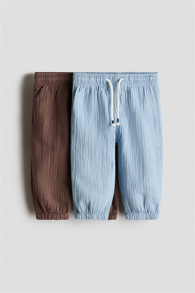 2-пачка хлопковых муслиновых брюк артикул 1328890002