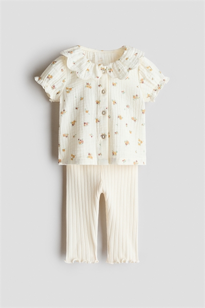 Комплект из блузки и леггинсов из двух предметов артикул 1332727001